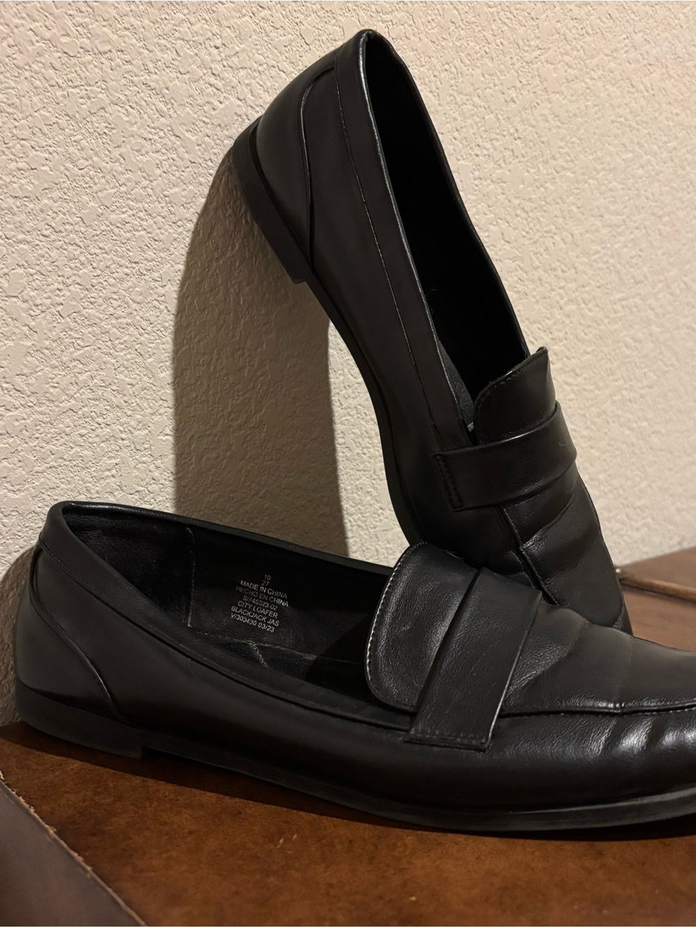 Black Work Loafers